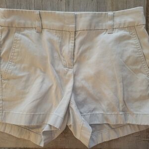 J. Crew Tan Bermuda Shorts Classic Cotton Blend